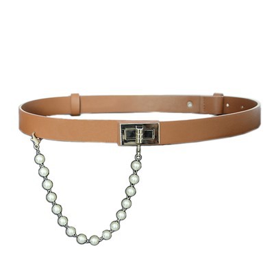 2 cm breitt þétt mittisbelti